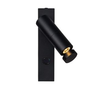 LIGHT PRESTIGE LP-1507/1W BK Kinkiet Miri czarny LED