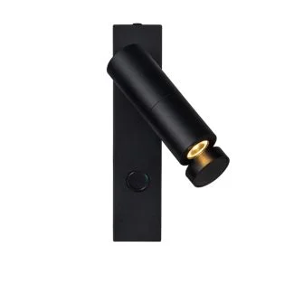 LIGHT PRESTIGE LP-1507/1W BK Kinkiet Miri czarny LED
