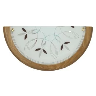 CANDELLUX 11-12760 RUSTICA PLAFON 0,5 DREWNO STANDARD 1X60 W E27 DĄB INDEKS OBI