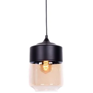 WYPRZEDAŻ LUMINA DECO LDP 6807 (BK) LAMPA WISZĄCA LOFT INDUSTRIALNA CZARNA ASTILA