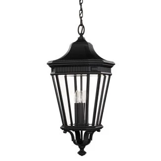 ELSTEAD COTSWOLD LANE FE/COTSLN8/L BK Large Chain Lantern
