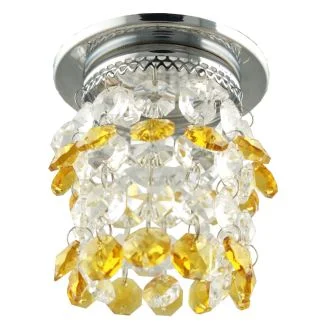 CANDELLUX 2246119 SK-68 CH/YE MR16 CHROM OPR. STROP. DEKORACYJNA ŻÓŁTA MR16 50W