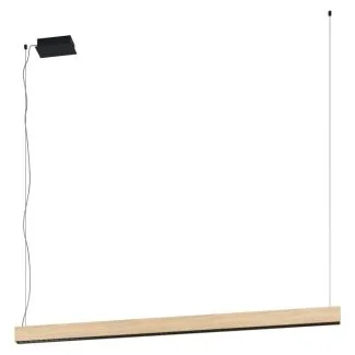 EGLO 39719 LAMPA TERMINI 1 OPRAWA WISZĄCA LED-HL L-1590 EICHE/SCHWARZ TERMINI 1