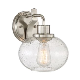 ELSTEAD Trilogy QZ-TRILOGY1-BN 1 Light Wall Light - Brushed Nickel