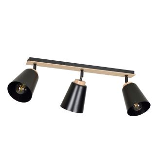 EMIBIG 725/3 LAMPA SUFITOWA ATLAS 3 BLACK