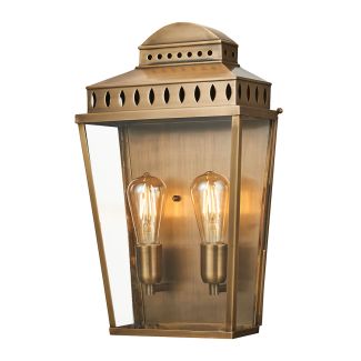ELSTEAD Mansion House MANSION-HOUSE-L-BR 1 Light Large Wall Lantern