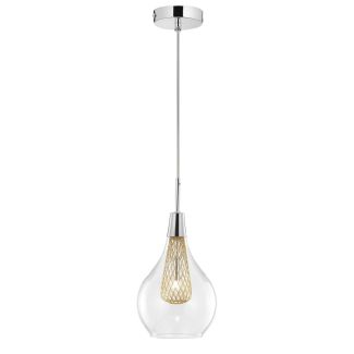 Luces Exclusivas ZARZA LE41843 LAMPA WISZĄCA złoty