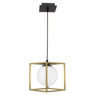 Luces Exclusivas PLATA LE41786 LAMPA WISZĄCA mosiądz