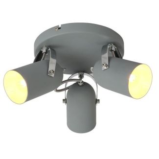CANDELLUX 98-66503 GRAY PLAFON 3X40W E14 SZARY