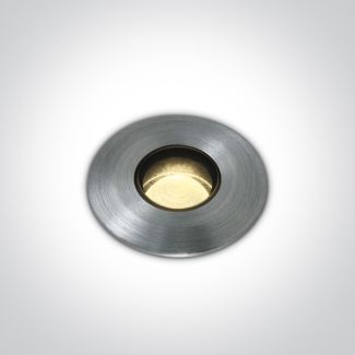 ONE LIGHT 69042M/AL/W Emiali aluminiowy wpust COB LED 3000K 1W/2W IP67/700mA