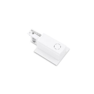 AZZARDO AZ4309 TRACK 3LINE END POWER LEFT GIPS WH TECHNICAL TRACK WHITE zasilanie podtykowe 3-fazowy