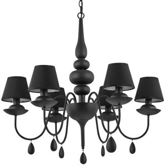 IDEAL LUX BLANCHE SP6 NERO 111872