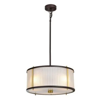 ELSTEAD Corona DL-CORONA-3P-BAB 3 Light Pendant - Museum Bronze
