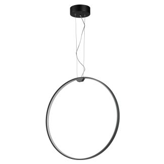 Step into design ST-10453P/D600A black Lampa wisząca ACIRCULO led czarna 60 cm