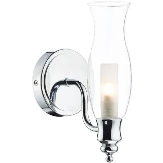 DAR VES0750 VESTRY 1LT WB POL CHR IP44