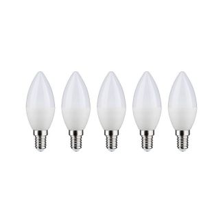 WYPRZEDAŻ PAULMANN 28782 Zestaw źródeł światła LED 5szt 470lm 2700K Mat E14 5,5W 230V