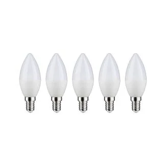 WYPRZEDAŻ PAULMANN 28782 Zestaw źródeł światła LED 5szt 470lm 2700K Mat E14 5,5W 230V