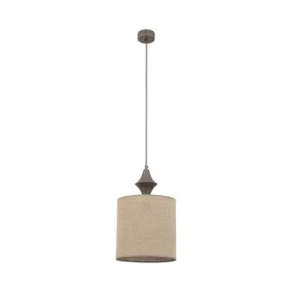 TK-LIGHTING 11438 AMURA NEW BROWN LAMPA WISZĄCA 1XE27
