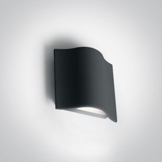 ONE LIGHT 67422/AN/W Efyra zewnętrzny kinkiet antracyt COB LED 3000K 6W