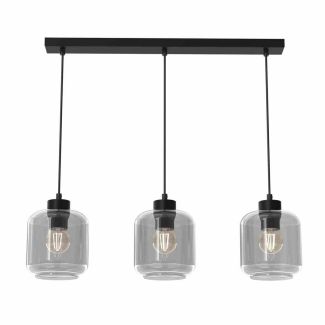 MILAGRO MLP8374 LAMPA WISZĄCA SOMBRA SMOKED 3XE27