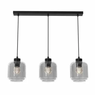MILAGRO MLP8374 LAMPA WISZĄCA SOMBRA SMOKED 3XE27