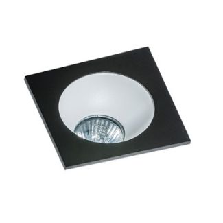 AZZARDO GM2118S-BK / AZ1736 Hugo 1 downlight (black) reflector not included Lampa wpuszczane