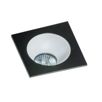 AZZARDO GM2118S-BK / AZ1736 Hugo 1 downlight (black) reflector not included Lampa wpuszczane