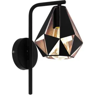 EGLO 43057 WL/1 E27 SCHWARZ/KUPFER CARLTON 4