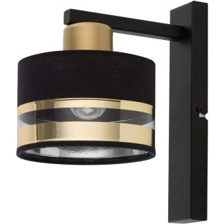 SIGMA 32153 KINKIET PRO CZARNY ZŁOTY
