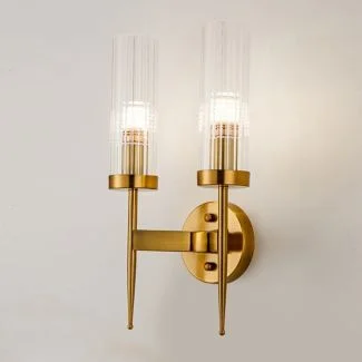 MOOSEE LAMPA ŚCIENNA TORCH TWIN ZŁOTA