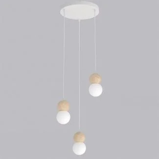 EMIBIG 1674/3 LOOP 3 WHITE LAMPA WISZĄCA