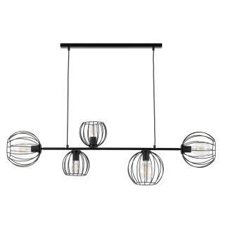 Sigma 32372 MADAM 5 czarny lampa wisząca
