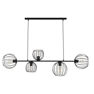 Sigma 32372 MADAM 5 czarny lampa wisząca