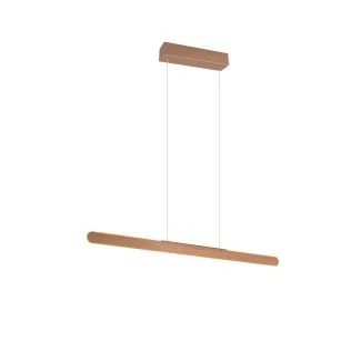 TRIO HELIOS 343310165 LAMPA WISZĄCA brązowy i odcienie brązu