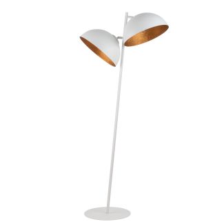 SIGMA 50334 Sfera lampa podłogowa biały/miedziany