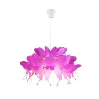Light Prestige LP-3439/1P dark pink Farfalla 1 wisząca ciemny róż