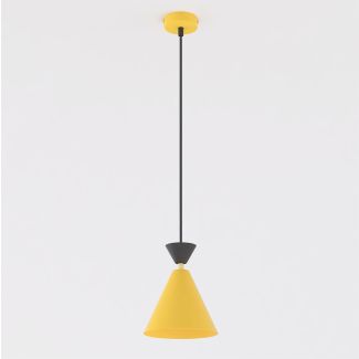 EMIBIG 1742/1 KLEVER 1 ORANGE BLACK Lampa wisząca
