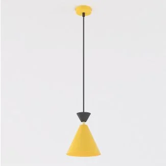 EMIBIG 1742/1 KLEVER 1 ORANGE BLACK Lampa wisząca