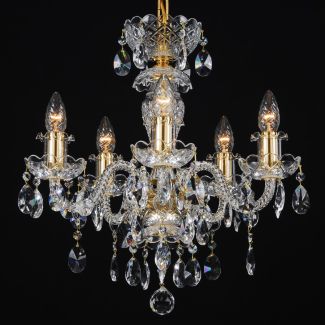 ECRYSTAL ZYR-05 Crystal-BG (gold tubes)
