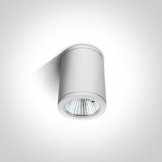 ONE LIGHT 67138C/W/W Modi biały zewnętrzny cylinder sufitowy 3000K 6W IP54