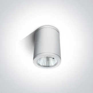 ONE LIGHT 67138C/W/W Modi biały zewnętrzny cylinder sufitowy 3000K 6W IP54