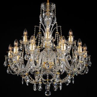 ECRYSTAL ZYR-15 Crystal-DG (gold tubes)