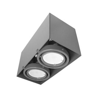 MILAGRO ML843 LAMPA SUFITOWA BLOCCO SZARY 2x7W GU10 LED