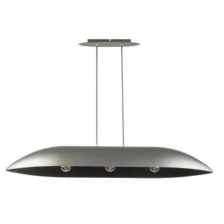 SIGMA 40642 lampa wisząca Gondola L srebrny/czarny