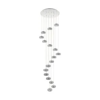 EGLO 39546 LAMPA CORLIANO 1 OPRAWA WISZĄCA LED-HL/17 CHROM/KRISTALL CORLIANO 1