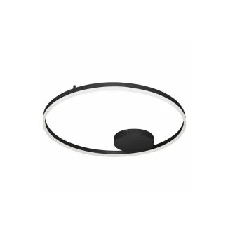 AZZARDO AZ4703 HALO 80 BK DECORATIVE TOP BLACK