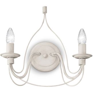 IDEAL LUX CORTE AP2 BIANCO ANTICO 028460