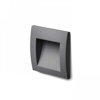 RENDL R12534 GORDIQ S wpuszczana antracyt 230V LED 1.5W IP65 3000K