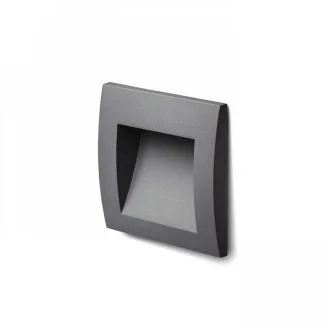 RENDL R12534 GORDIQ S wpuszczana antracyt 230V LED 1.5W IP65 3000K