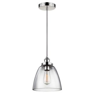 ELSTEAD Baskin FE-BASKIN-P-B-PN 1 Light Pendant - Polished Nickel
